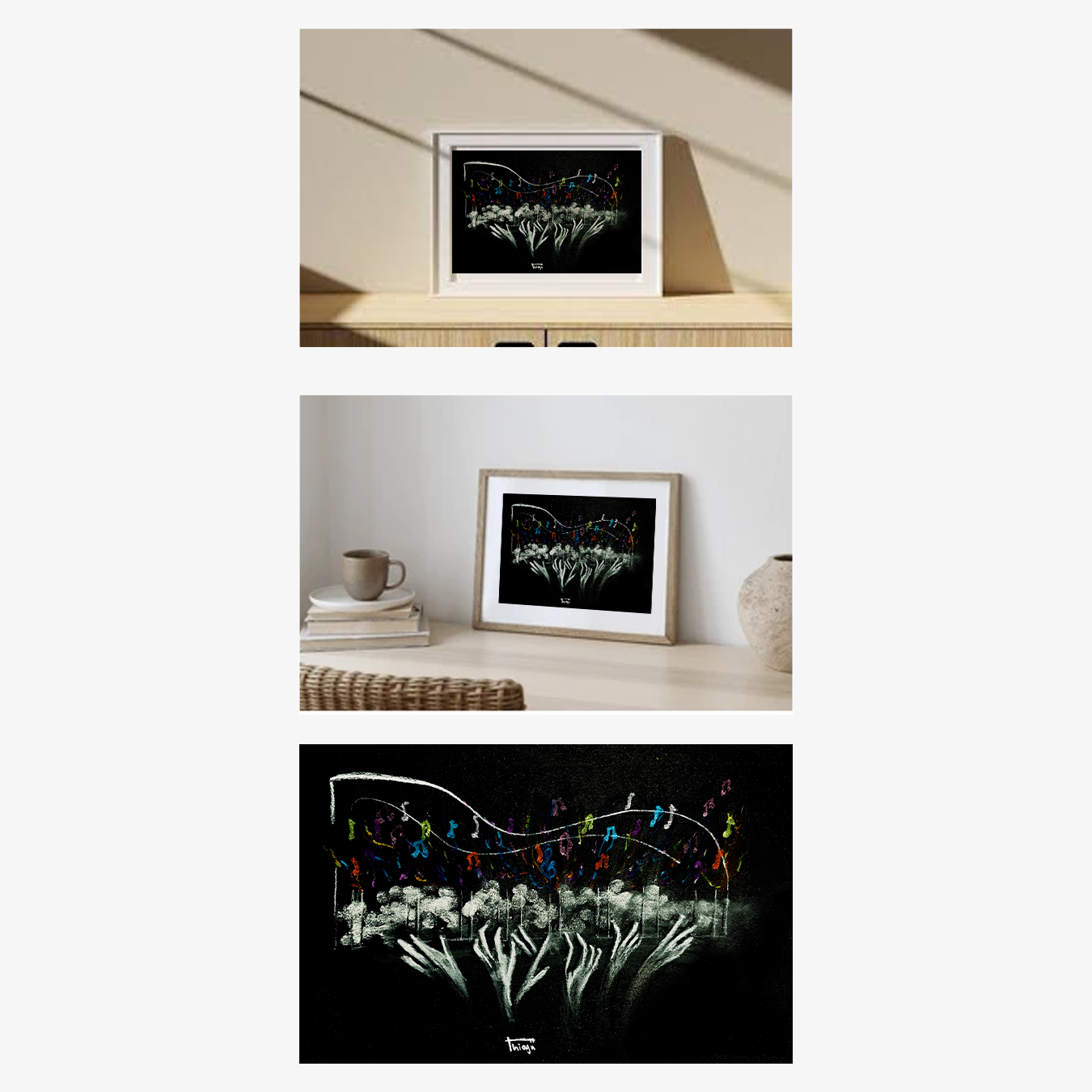 Piano Player Print