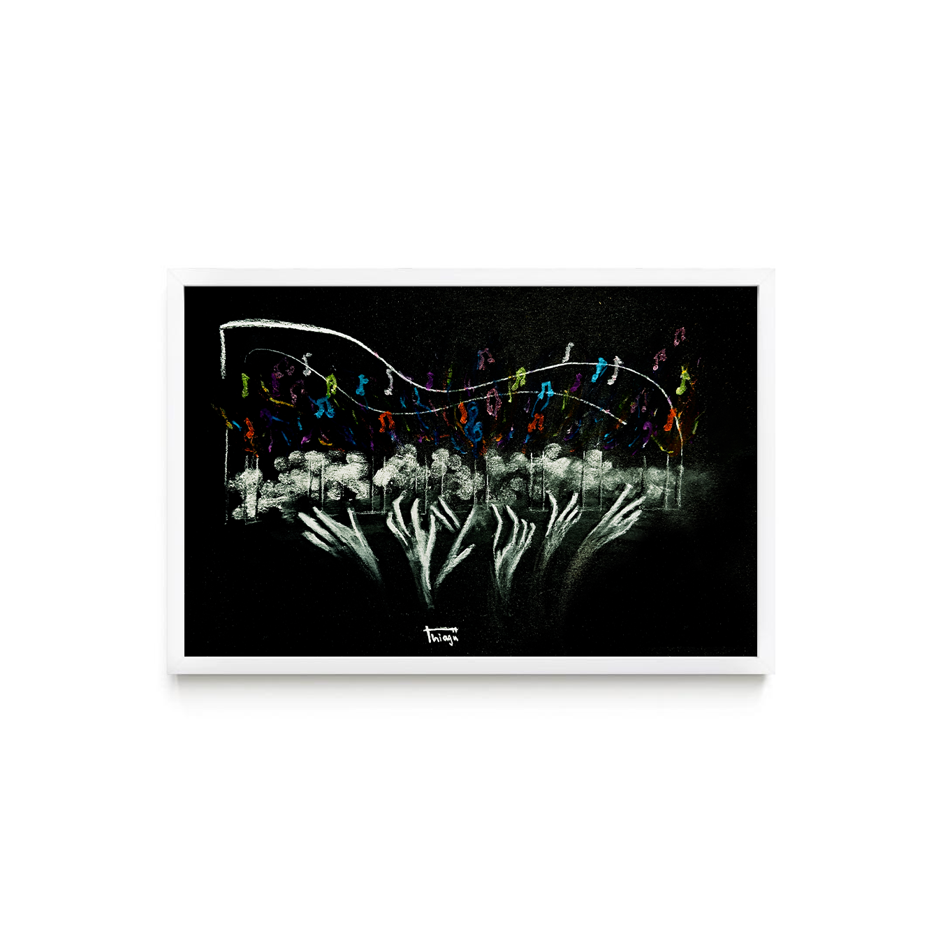 Piano Player Print